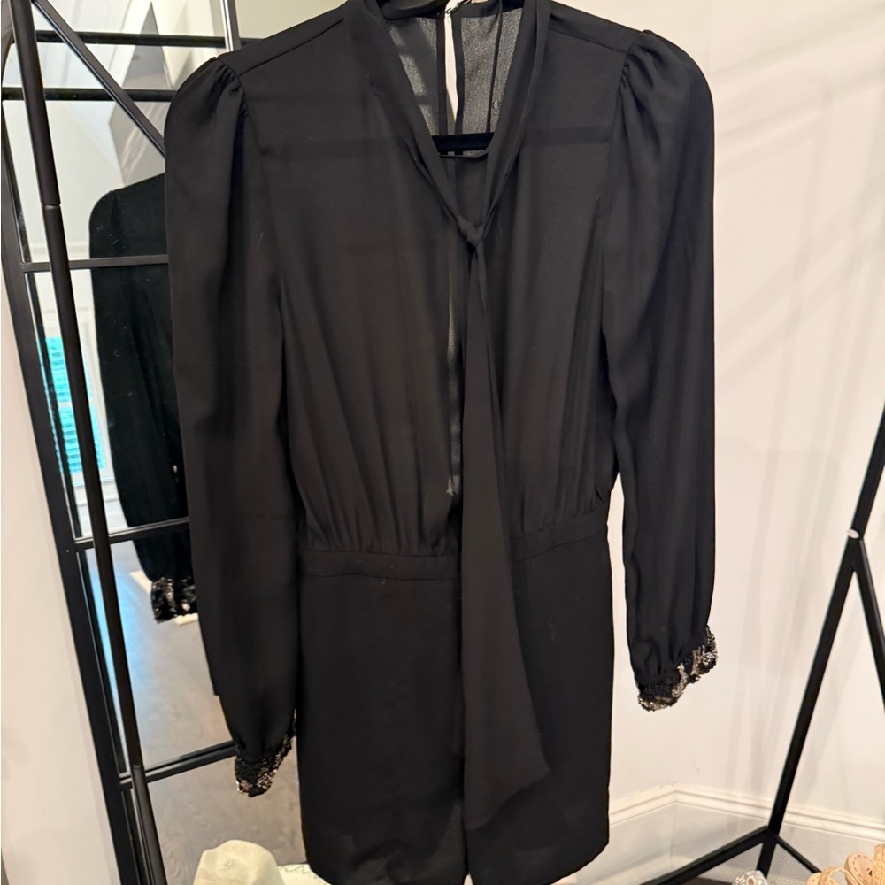 Elegant Black Women's Dress